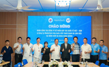 VKIC và MedInTech Hàn Quốc thúc đẩy hợp tác y tế thông minh cùng Bệnh viện Đa khoa Hùng Vương